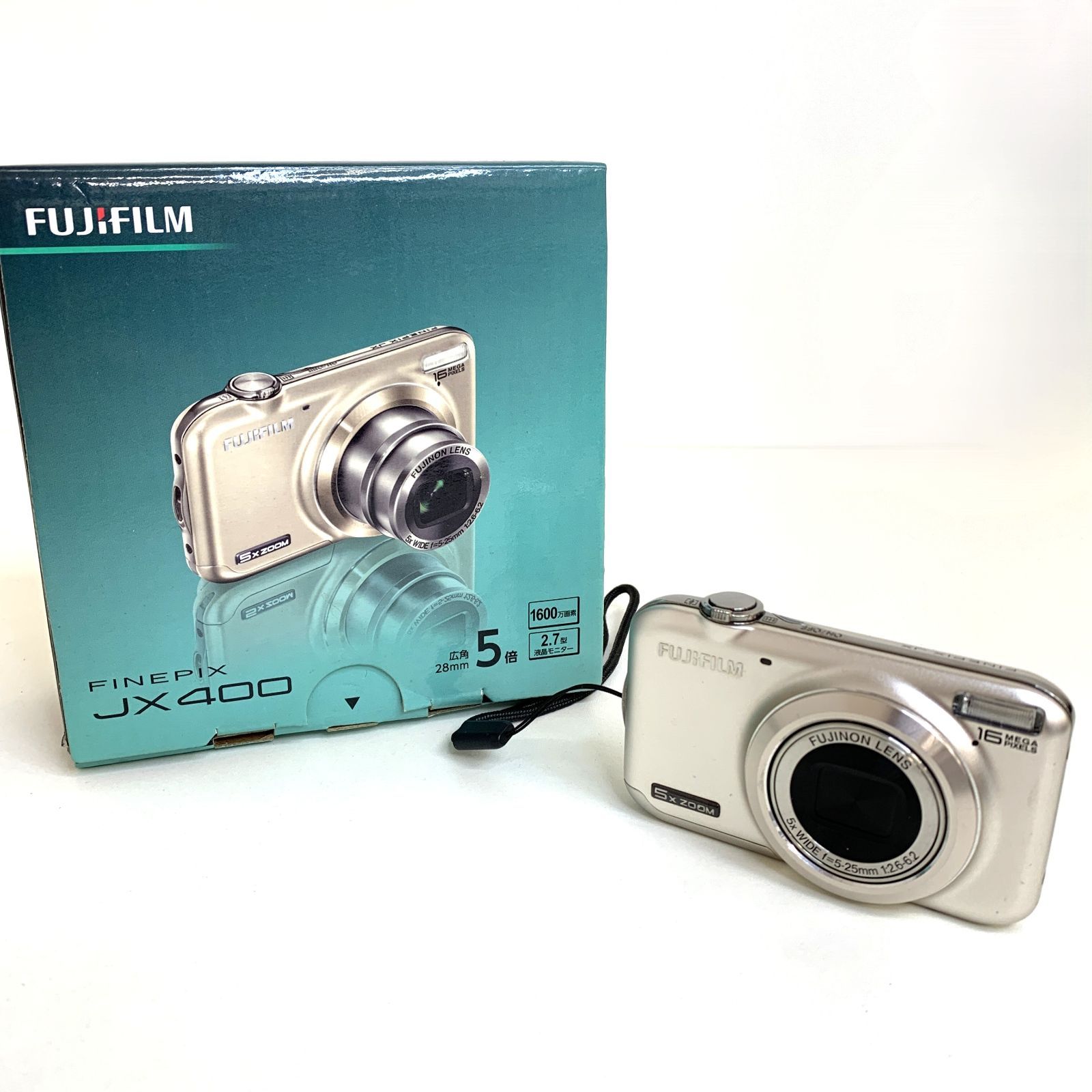 品】FUJIFILM FinePix JX400 富士フイルム コンパクトデジタルカメラ