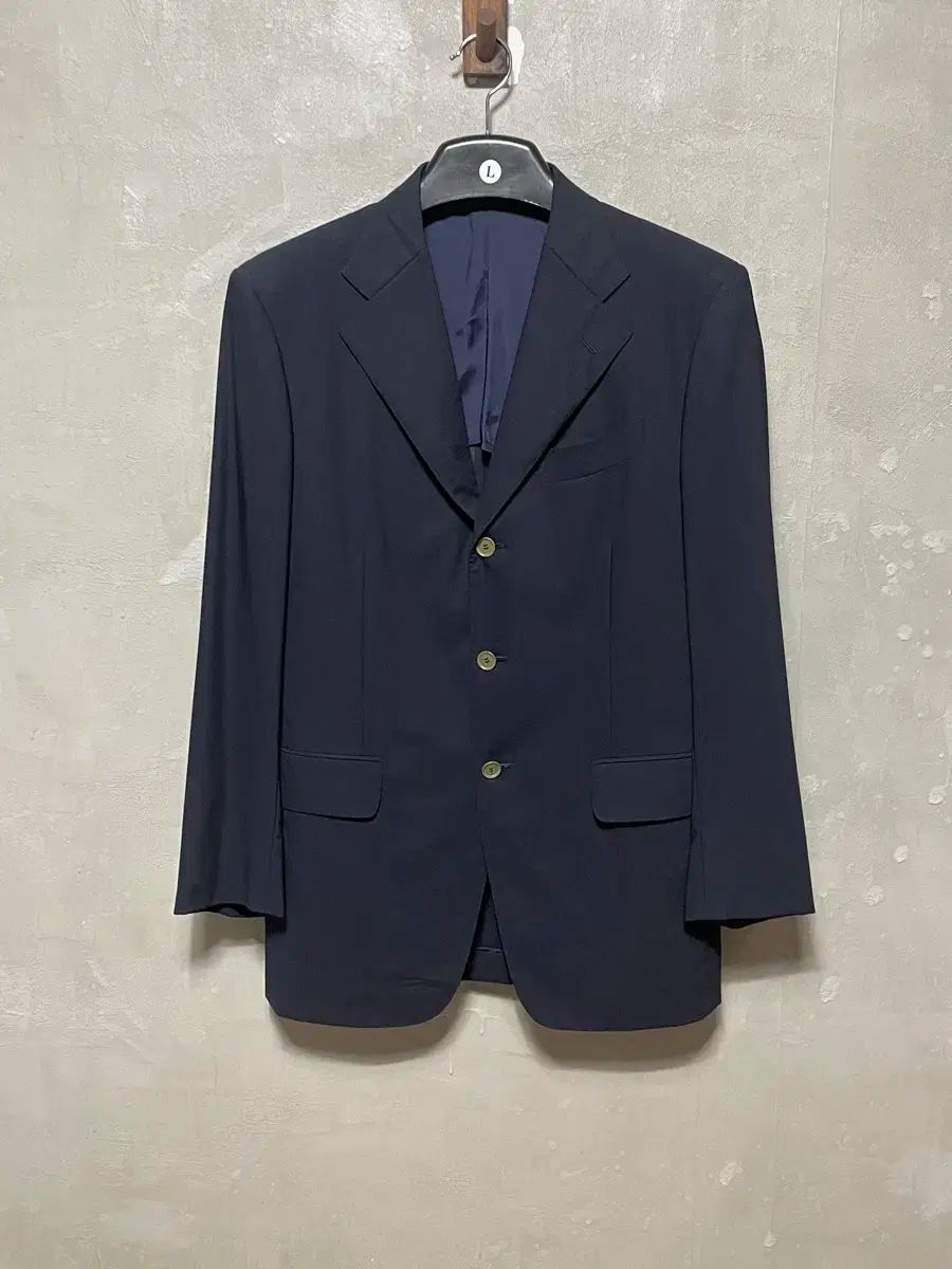 Loro Piana ロロ ピアーナ ネイビー ウール ブレザー J02064