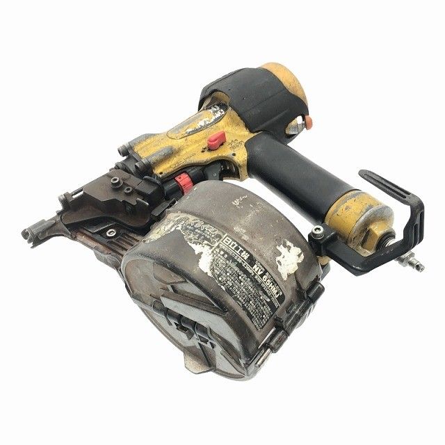 品 HITACHI 日立 65mm 高圧ロール釘打ち NV65HMJ 本体のみ エア工具 エアツール 大工 サイディング エア釘打ち117166