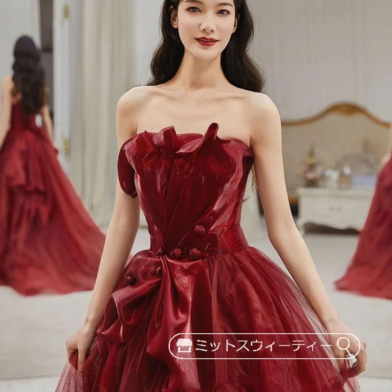 上品 ロングドレス