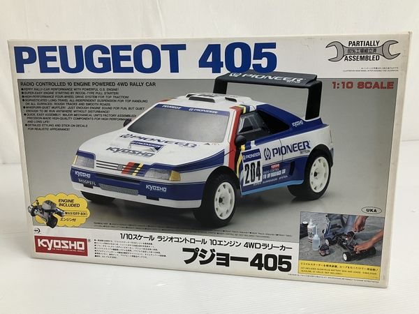 京商 1/10 プジョー405 エンジンカー KYOSHO PEUGEOT 405 中古