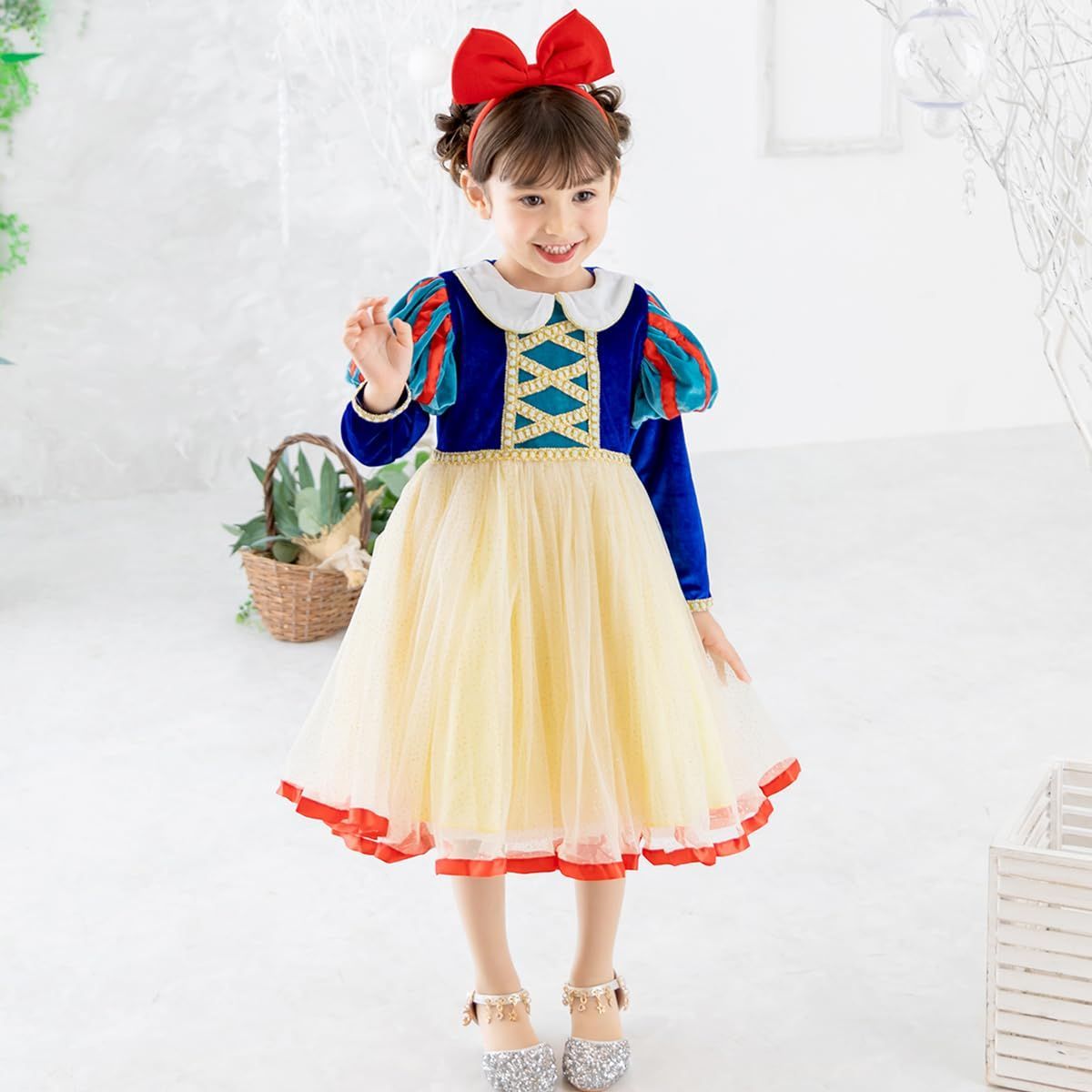 ホワイト お姫様 ドレス フリル付き イベント コスプレ 楽天市場】ロリータ jsk ワンピース 可愛い プリンセスドレス