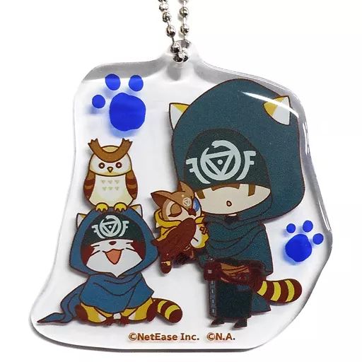 中古】雑貨 占い師＆ラスカル アクリルキーホルダー 「楽天
