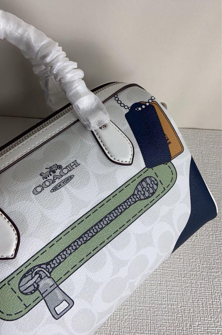 COACH グラフィティ ジップ クロスボディ ボストン クロスボディバッグ  