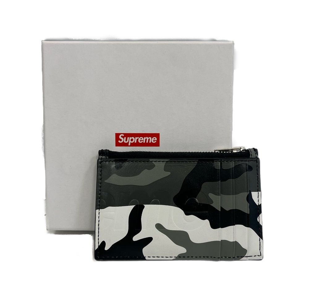 Supreme 迷彩 コインケース小銭いれ シュプリーム SUPREME ZIP CARD HOLDER ジップカードホルダー