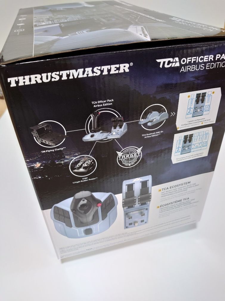 販売売上Thrustmaster スラストマスター TM Flying Clamp デスク・テーブル 取り付け用 100% 金属製 PC アクセサリ、周辺機器