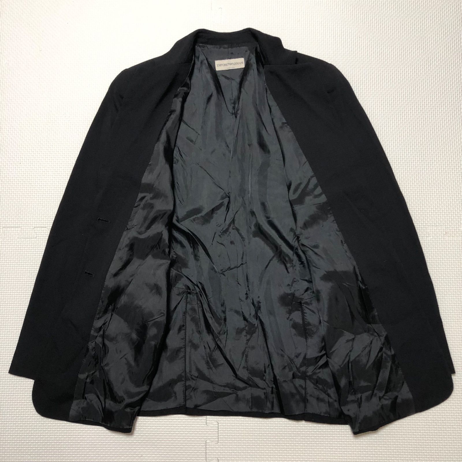 □美品□EMPORLIO ARMANI エンポリオアルマーニ テーラードジャケット 