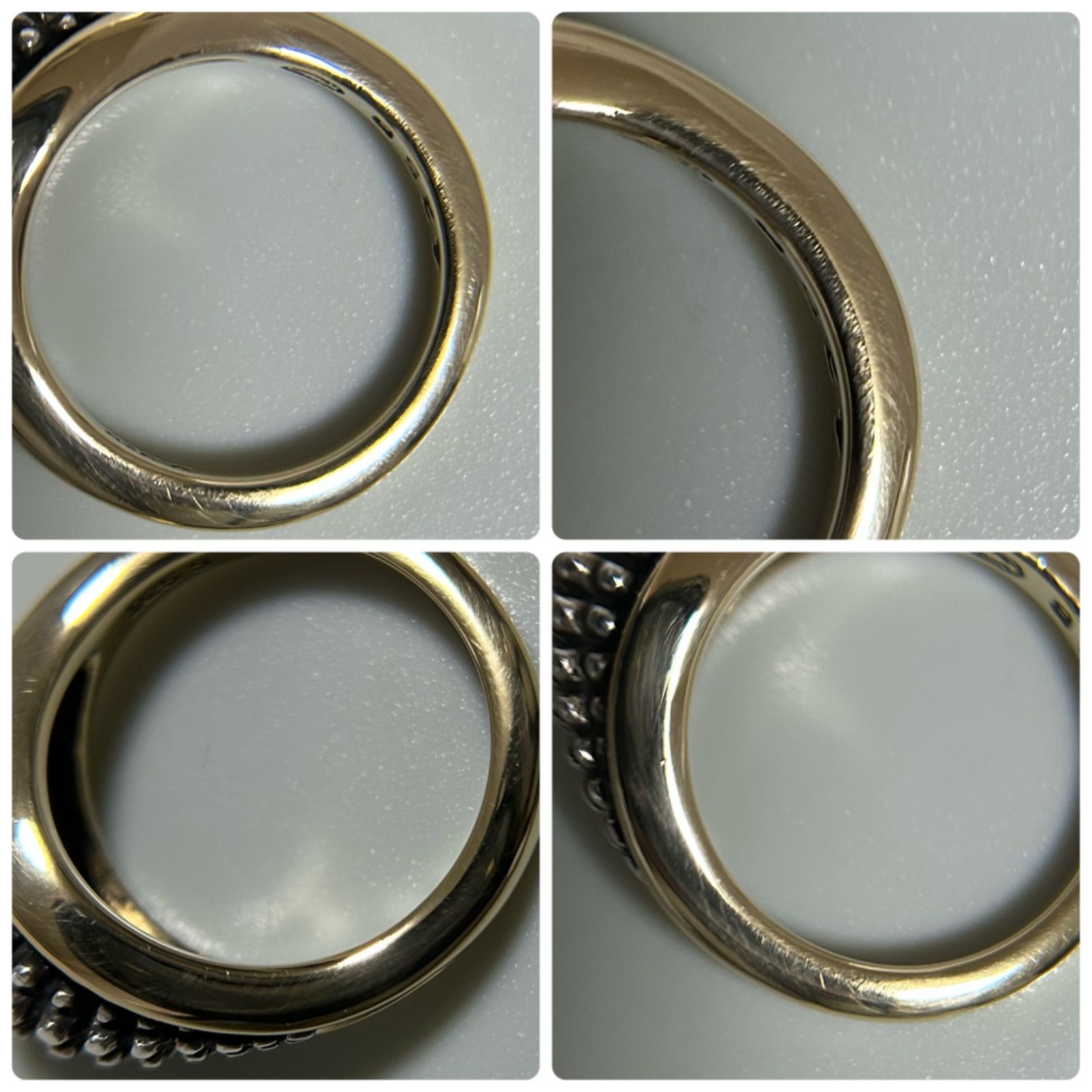 ジョージジェンセン リーネムンテ 425B リング 指輪 925 K18 750 YG