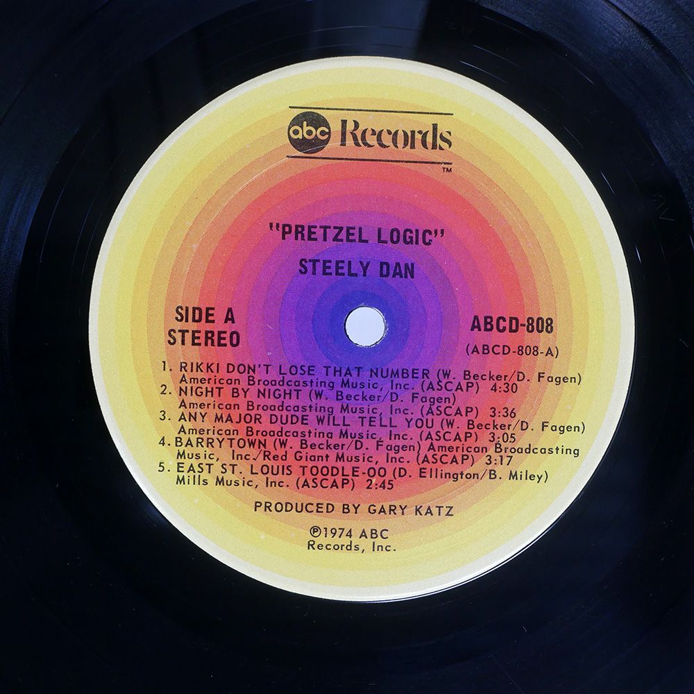 米LP Steely Dan Pretzel Logic ABCD808 ABC /00400 Amazon.com: Pretzel Logic: CDs & Vinyl