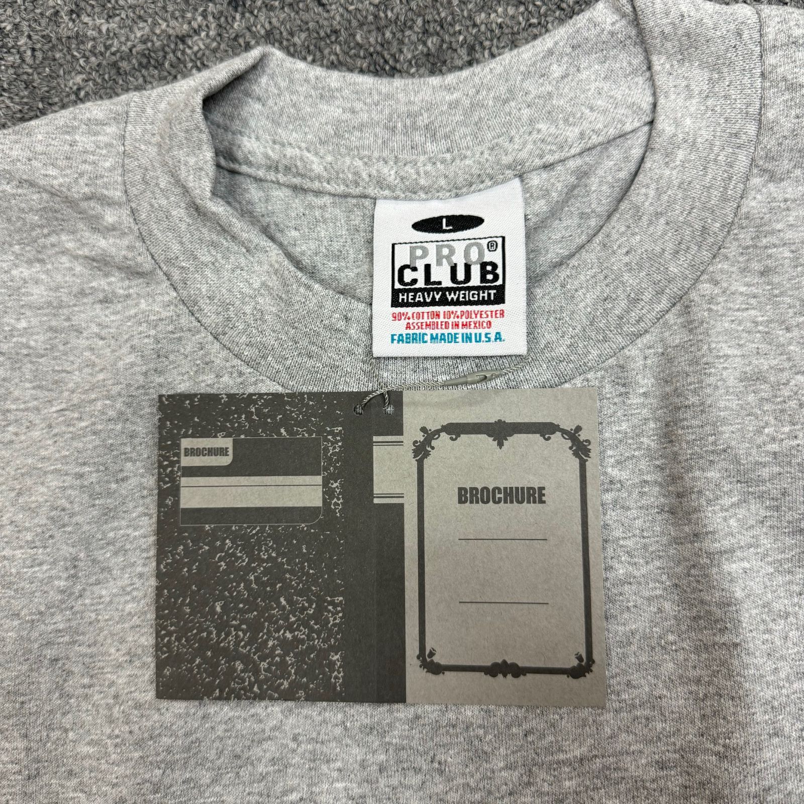 未使用品 BROCHURE 22AW INDEX TEE インデックス Tシャツ ブロー 