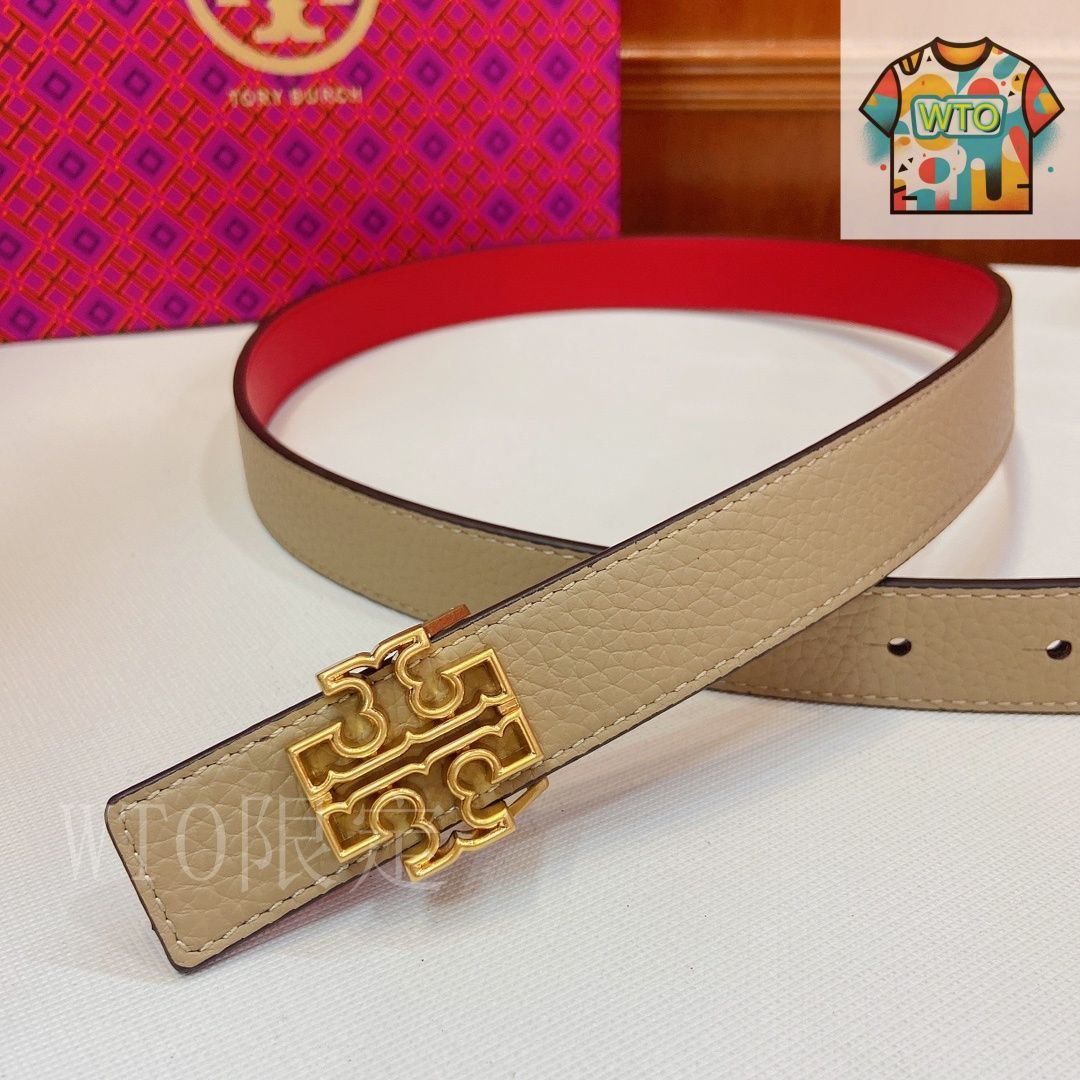 今日WTO】Tory Burch トリー バーチ ダブルフェイスベルト-1