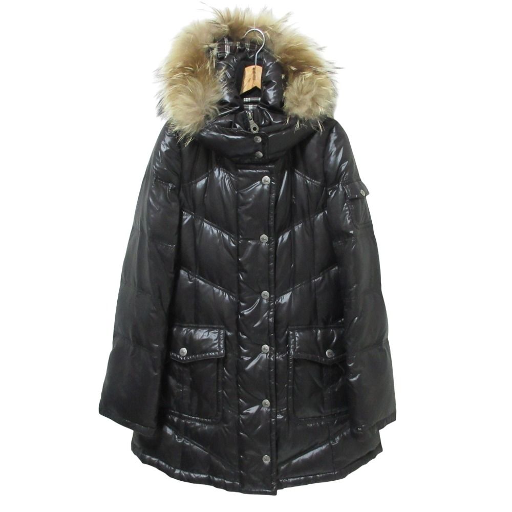 美品 BURBERRY BLUE LABEL バーバリーブルーレーベル ラクーン