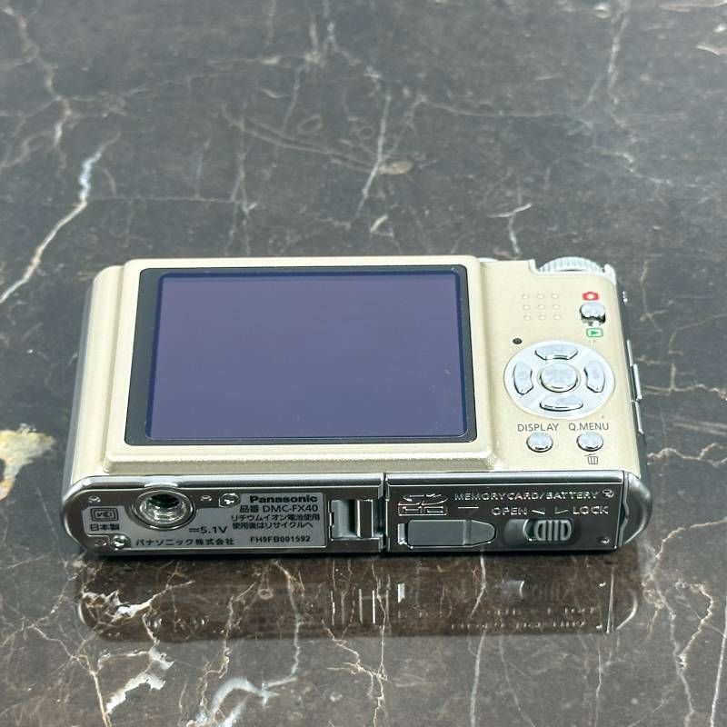 Panasonic LUMIX DMC-FX40 ゴールド - メルカリ