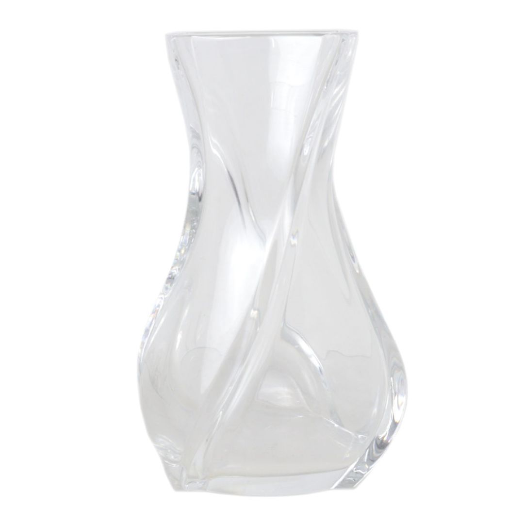 希少！【バカラ】セルパンタンクリスタルクリアカラーベース（花瓶）正規品（箱付） Baccarat バカラ セルパンタン フラワーベース 花瓶 廃盤品 希少