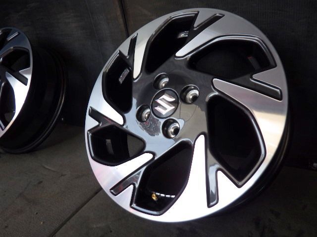 スズキ 純正 mk53s スペーシアカスタム 15インチホイール 4本 スズキ スペーシア カスタム MK53S 純正アルミホイール 15インチ 4本