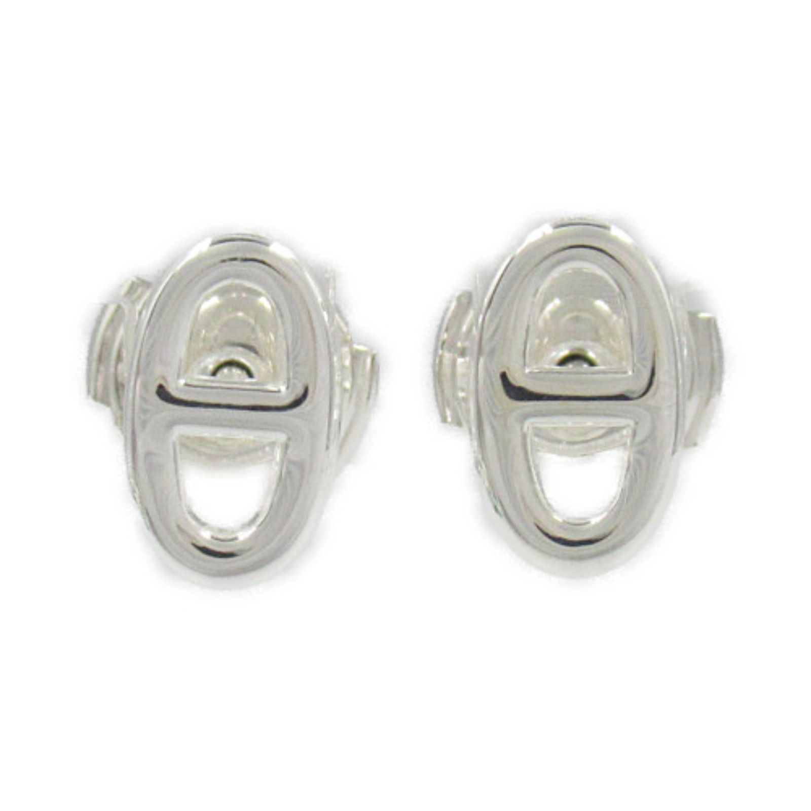 エルメス HERMES ピアス シェーヌダンクル ピアス シルバー925