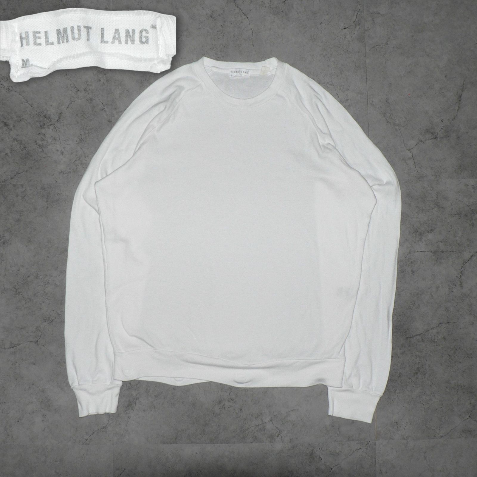 90s HELMUT LANG アーカイブ 本人期 コットンシャツ 白 【公式通販】