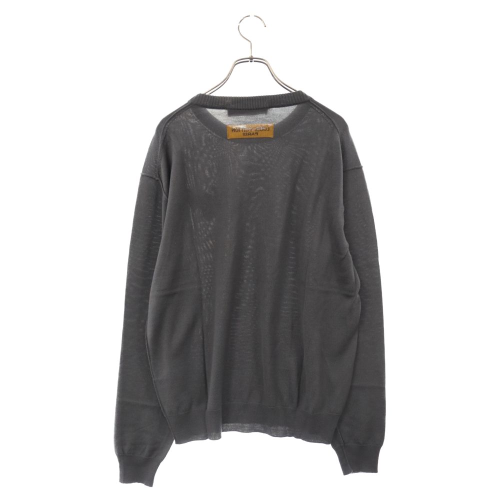 LOUIS VUITTON (ルイヴィトン) 23AW ロゴエンブロイダリーニット長袖T 