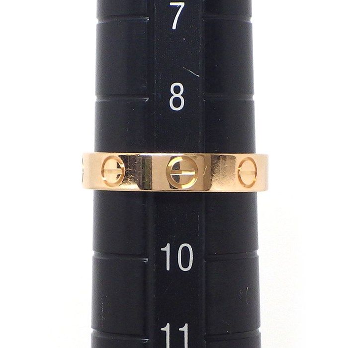 カルティエ Cartier リング ラブ スモールモデル B4085249 K18PG 9号  