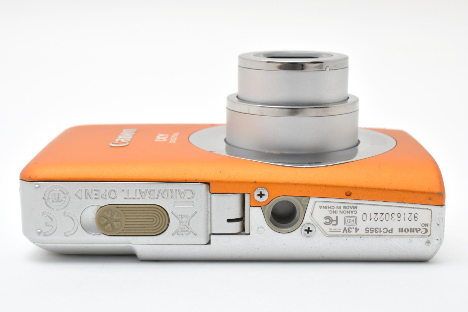 難あり Canon Ixy Digital 110 is オレンジ バッテリー