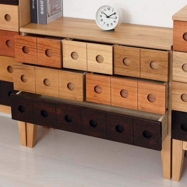 コンビネーションチェスト3×6 組立式 代引不可