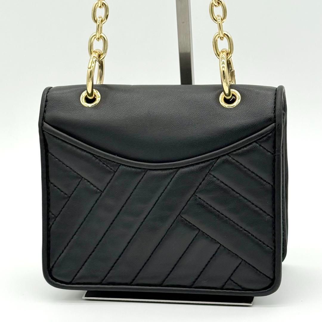 美品】Tory Burch Alexa ショルダーバッグ ミニバッグ 黒色