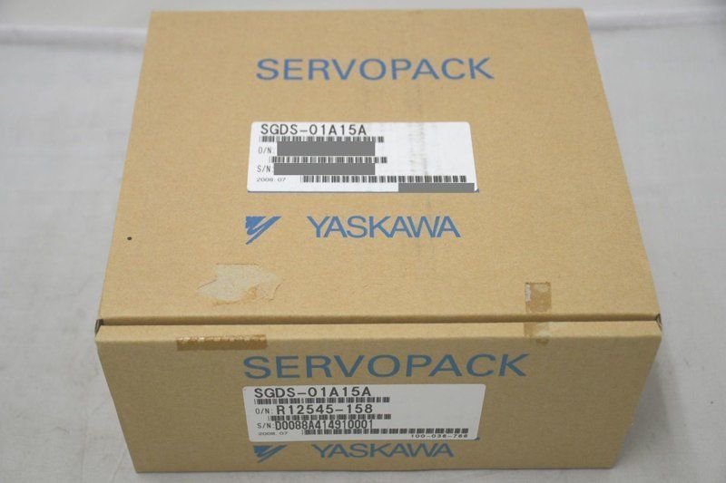 新品 箱いたみあり 安川 SGDS-01A15A YASKAWA - 土日祝は休業日です