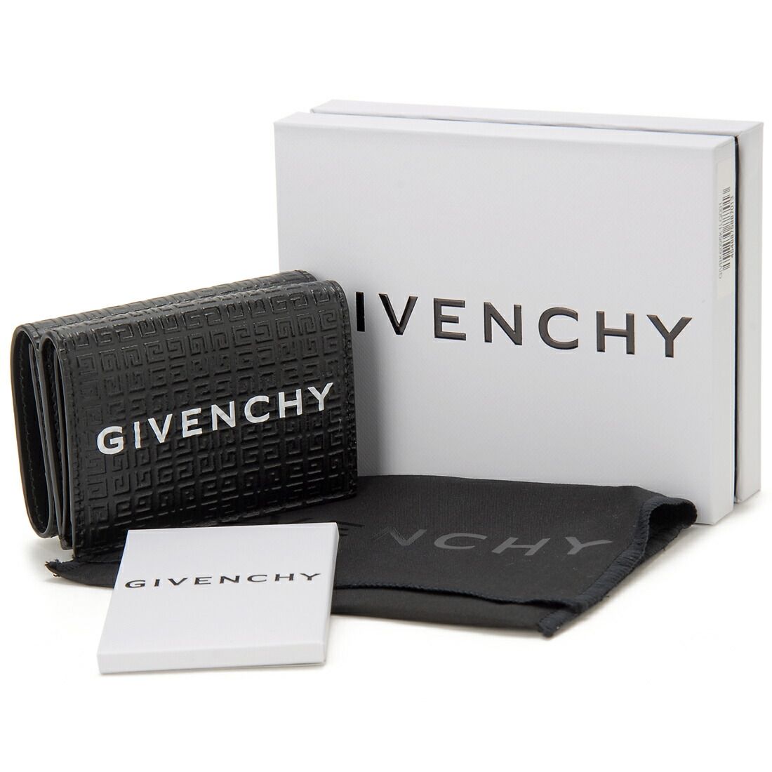 GIVENCHY ジバンシー 三つ折り財布 レディース ブラック BK6095K1LQ001 