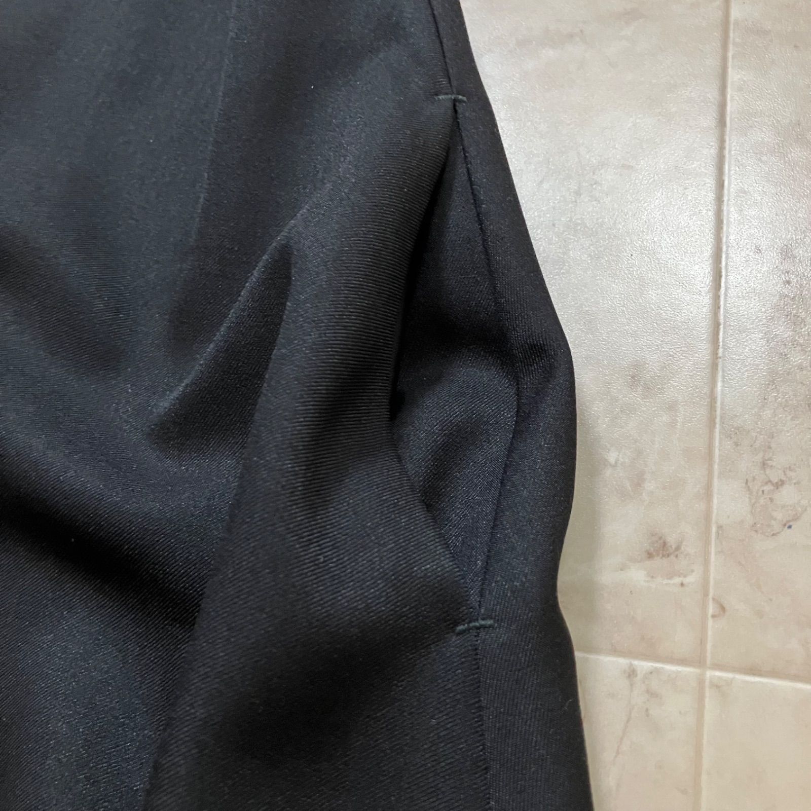 BEARDSLEY 【未使用級！】シャンブレージャンパースカート 黒 ゆったり