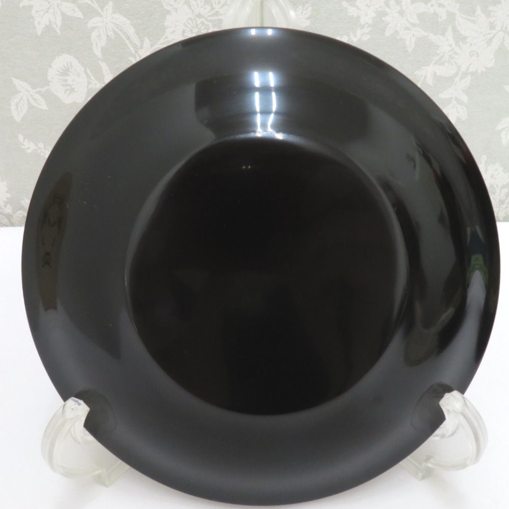 銘々皿2枚・漆器・新品（輪島塗・藤八屋）・工芸品㉕ NOTOteMA / 輪島塗 長手銘々皿（草花紋蒔絵） / 鏑木商舗