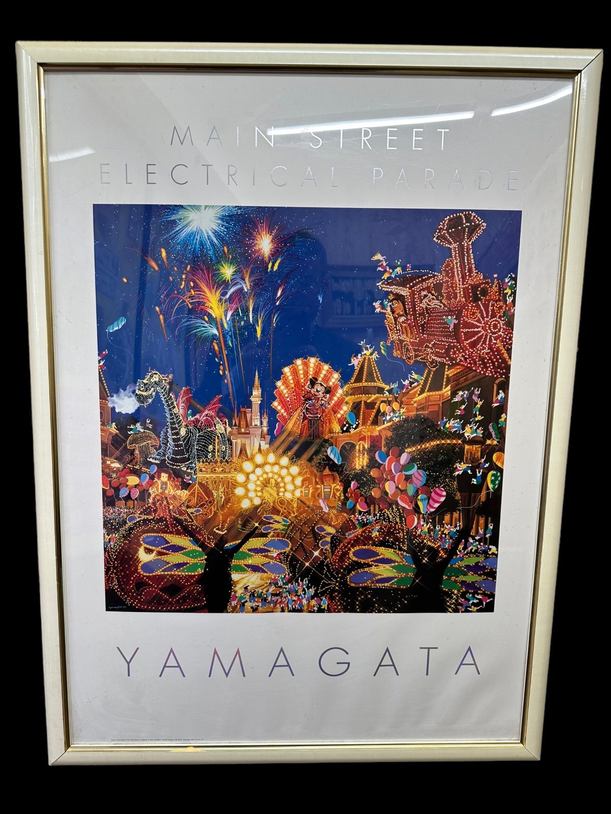 YAMAGATA ディズニー絵画 エレクトリカルパレード - 美術品