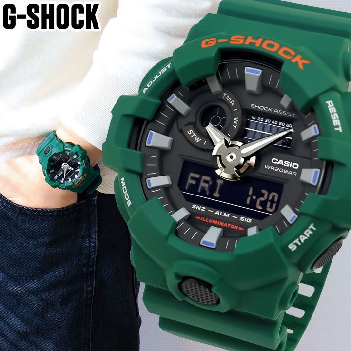 CASIO カシオ Gショック ジーショック GA-700SC-3A 海外 メンズ 腕時計 g-shock 多機能 防水 ga-700 - メルカリ