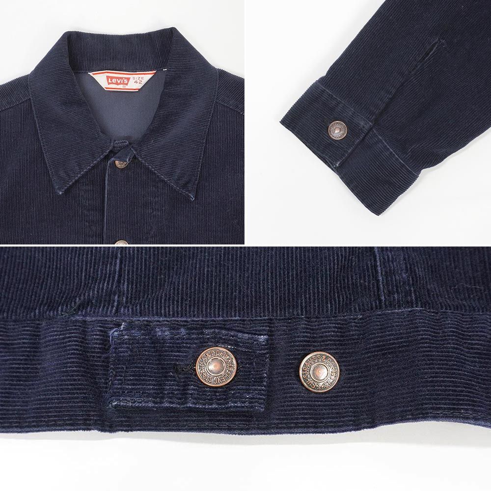 古着 70s Levis 70505 3rdタイプ コーデュロイ トラッカー