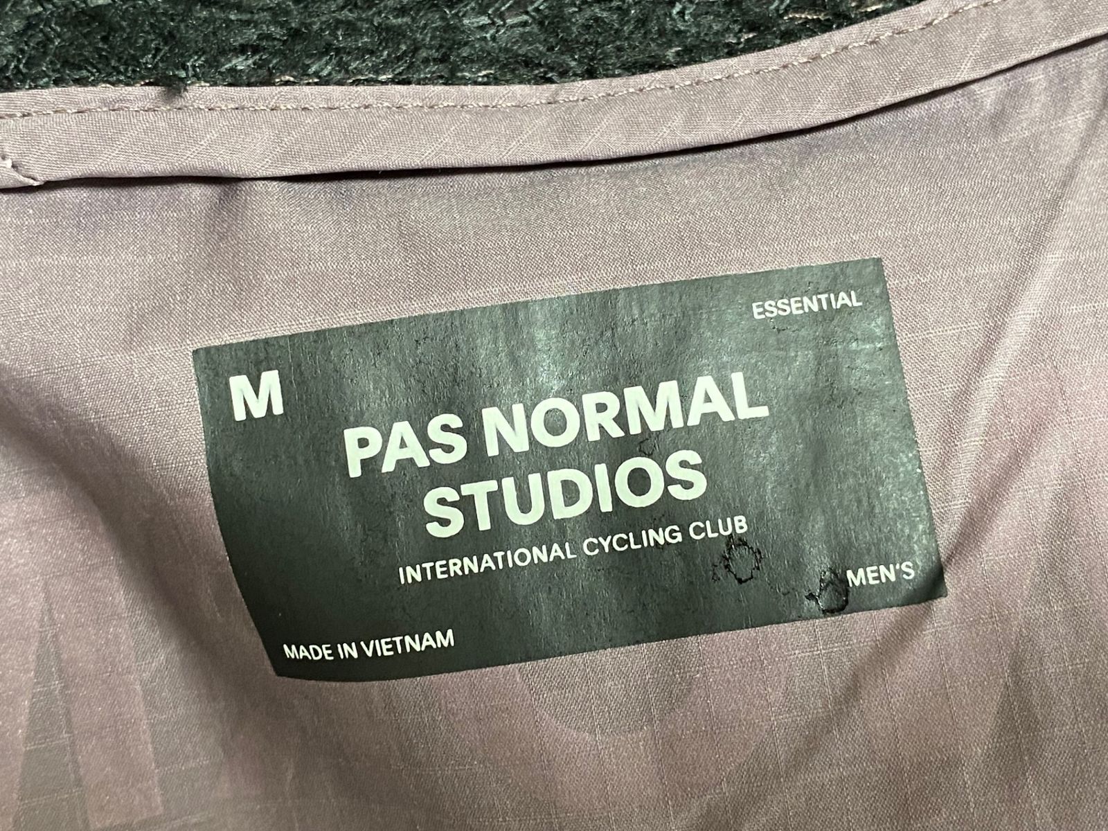 pasnormalstudiosジレ エッセンシャル　裏起毛 pasnormalstudiosジレ エッセンシャル 裏起毛