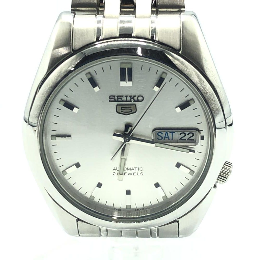 中古】SEIKO 自動巻腕時計 シルバー 7S26-01V0 セイコー[17
