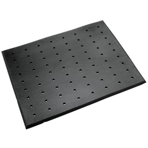 2営業日で発送 テラモト TERAMOTO テラモト 耐油クッションマットFW 穴あきタイプ 750×900mm MR9397750 4069