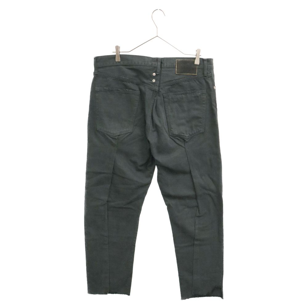 VISVIM (ヴィスヴィム) 20SS JOURNEYMAN PANTS BLK TACKED CRASH ジャーニーマン クラッシュ ダメージ加工  デニムパンツ ジーンズ ブラック 0120305005003