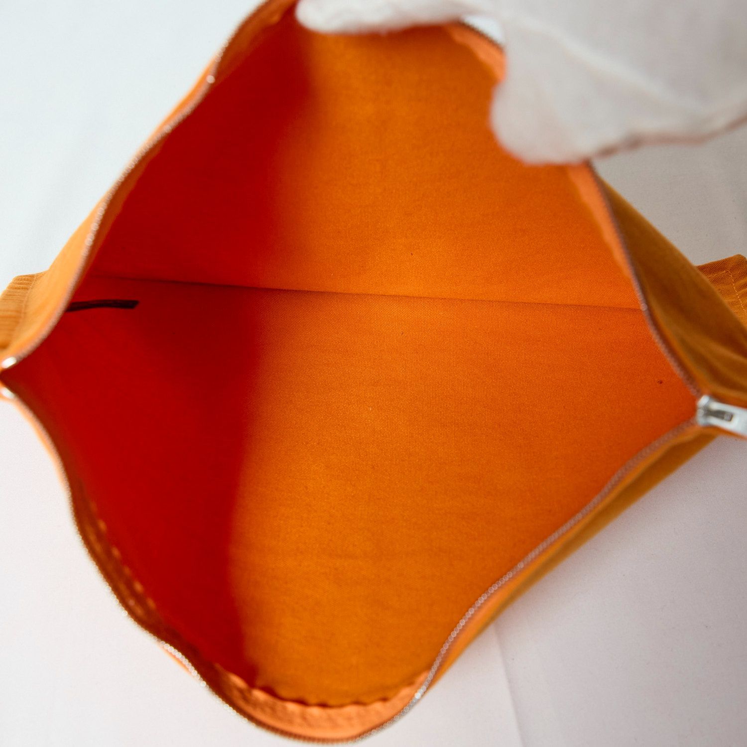 超爆安 HERMES エルメス ボラボラポーチ GM MM 2個セット オレンジ バッグ