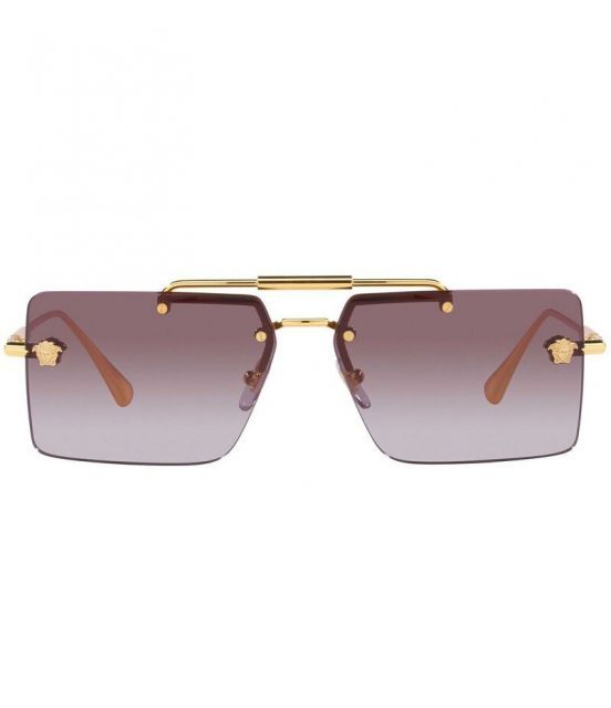 □新品□未使用□ VERSACE ヴェルサーチ フレームレス ミラーレンズ  