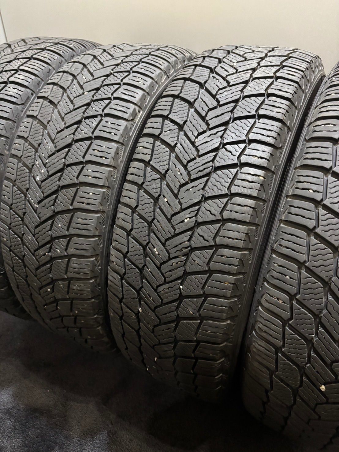205/65R16 MICHELIN/X-ICE SNOW 22年製 スタッドレス 4本 (南3-I13)