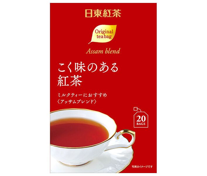 三井農林 日東紅茶 こく味のある紅茶 ティーバッグ 2g×20袋×48個入｜ 嗜好品 紅茶 アッサム インスタント