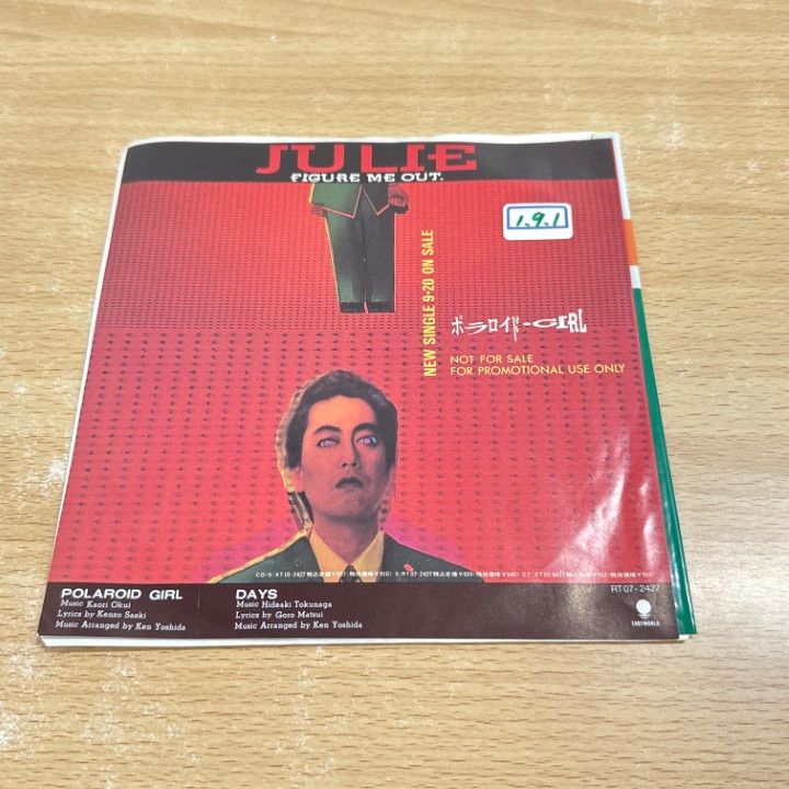 沢田研二　「ポラロイドGIRL」　中古8cmCDシングル m15560601061_1.jpg?1719368550