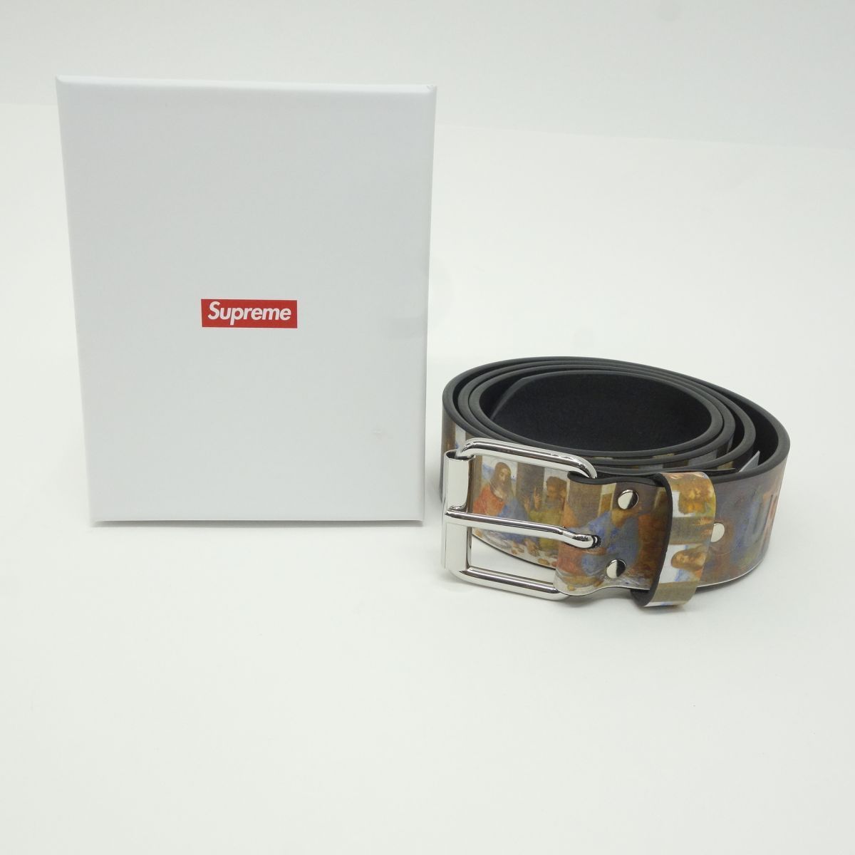 Supreme シュプリーム Last Supper Leather Belt. 最後の晩餐