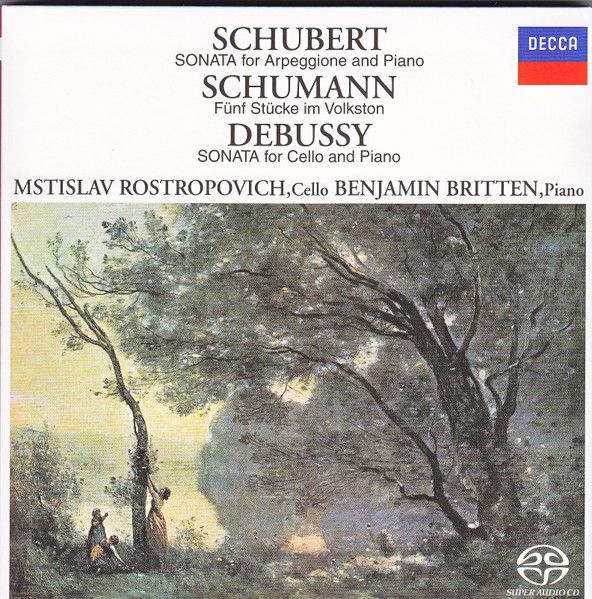 CD Franz Schubert / Robert Schumann / Claude Debussy, Mstislav