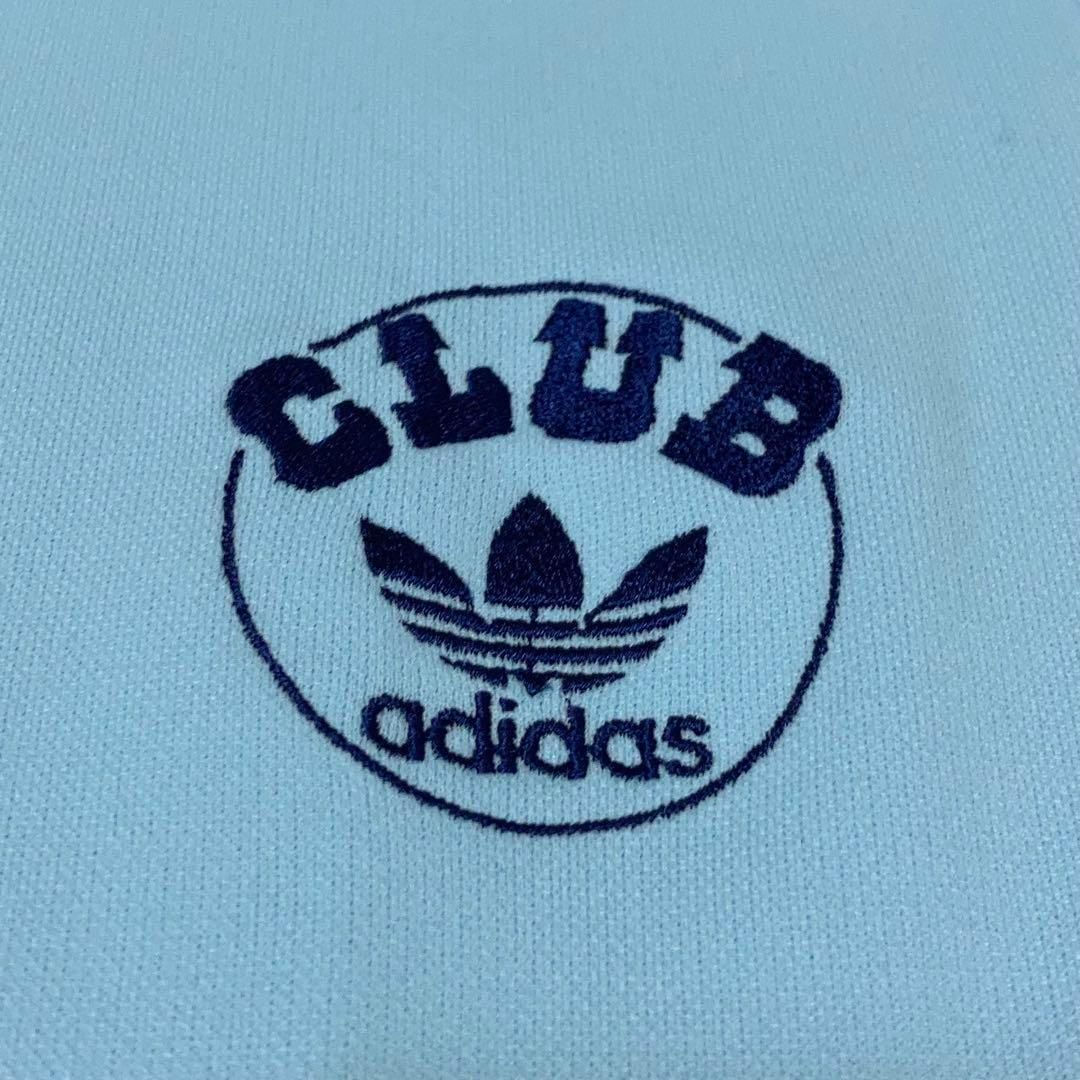 【希少カラー】CLUB adidas デサント製トラックジャケット 4号 古着 adidas - 80's adidas デサント正規品 ビンテージ アディダス