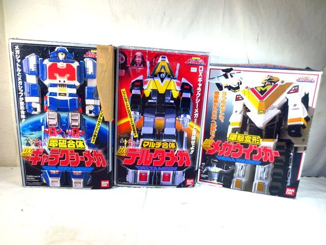 BANDAI - 美品　バンダイ　電磁戦隊メガレンジャー　メガウインガー　デルタメガ　ギャラクシーメガ　セット 美品 バンダイ 電磁戦隊メガレンジャー メガウインガー