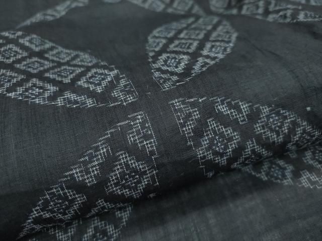 平和屋本店□極上 夏物 重要無形文化財 本場宮古上布 七宝文 苧麻 逸品