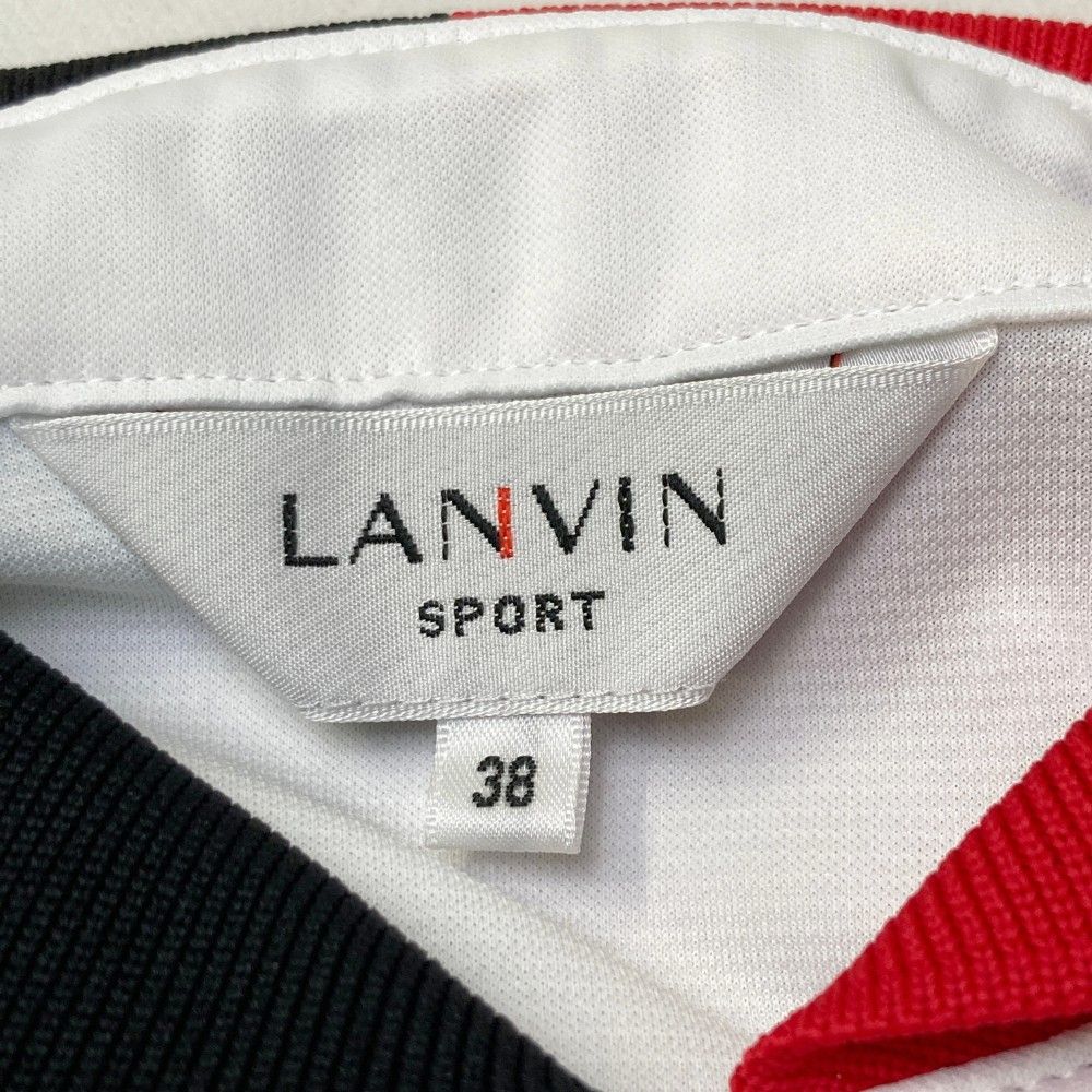 サイズ：38 LANVIN SPORT ランバン スポール 半袖ポロシャツ