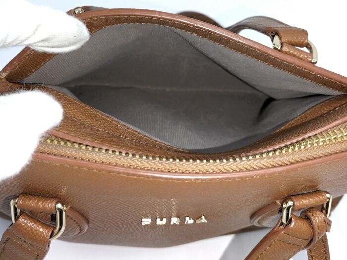 【mei 】FURLA ブラウン ハンドバッグ WB01099_HSF000_1007_RY000_M1.