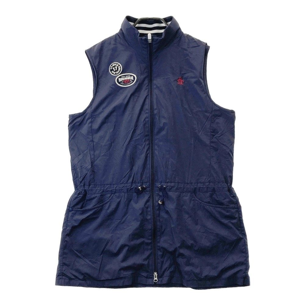 マンシングウエア ゴルフウエア ワンピース 3L ネイビー 大きいサイズ 近年 サイズ：3L MUNSING WEAR マンシングウェア ナイロンワンピース